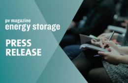 energy storage - press release