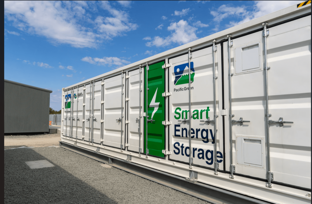 Battery containers from Pacific Energy