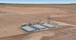 Rendering of planned battery energy storage system