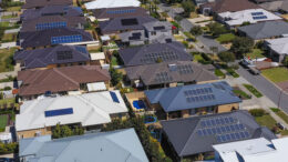 Roofs with rooftop solar installations