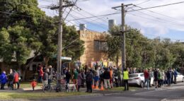 Community batery in Victoria, Australia