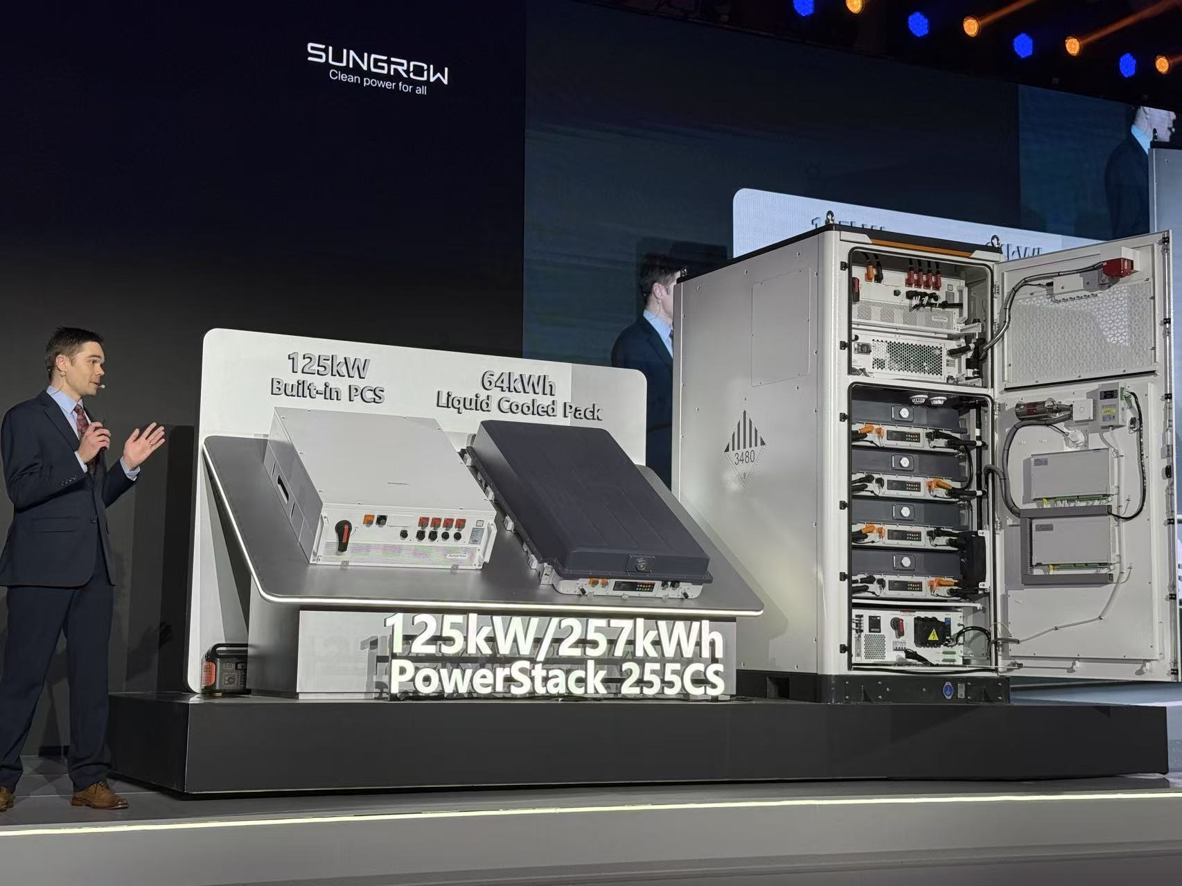 SungrowLaunchPowerStack255CS