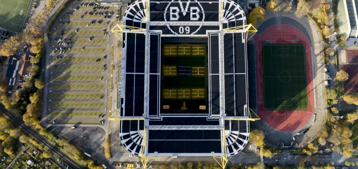 Football clubs add storage to solar to avoid extra time on the grid