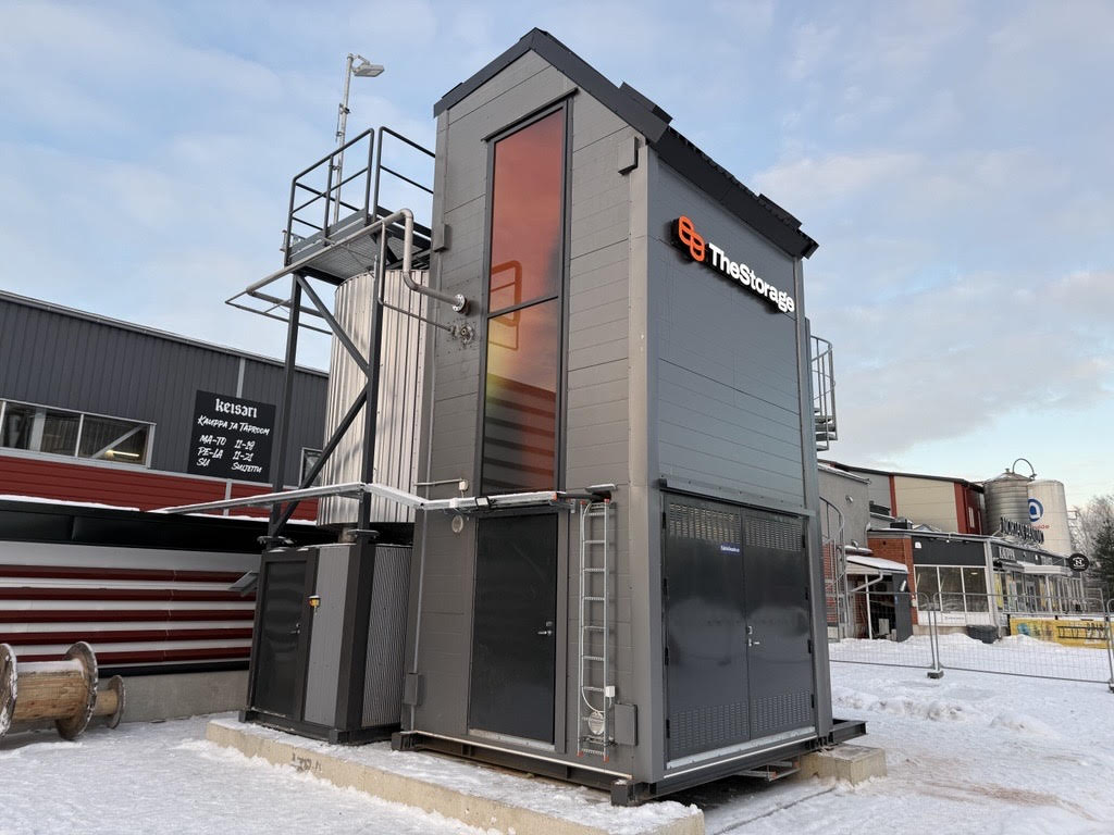 TheStorage launches its first industrial-scale sand-based heat storage system