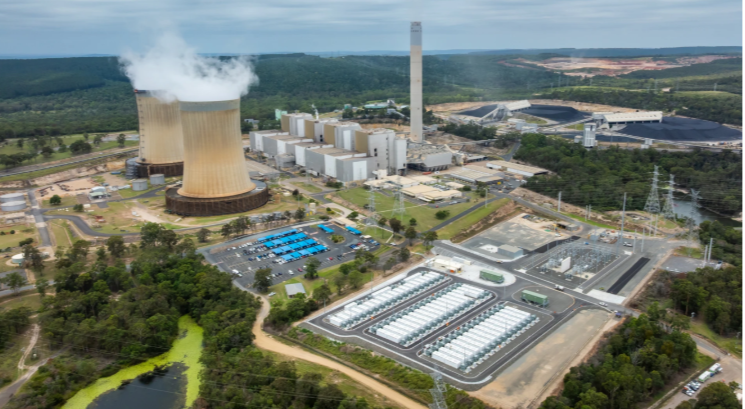 Australia switches on 600 MWh BESS co-located with coal-fired power plant