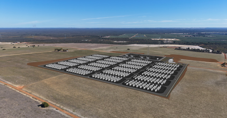 Australia approves 4,800 MWh Red Gully battery project